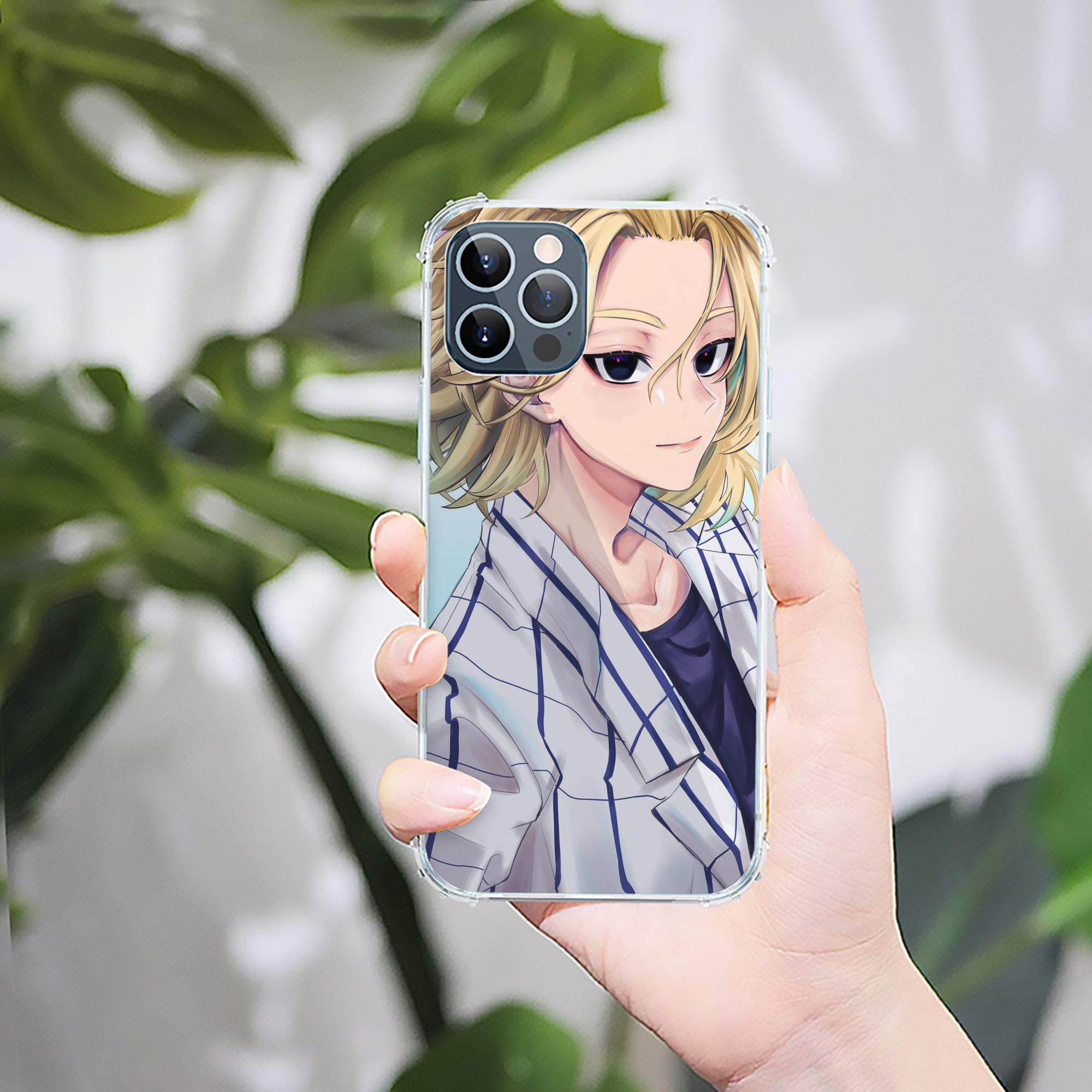 （画像用） 東京リベンジャーズ Tokyo Revengers 【iPhone 12シリーズ対応】透明スマホケース（クリアソフトケース）